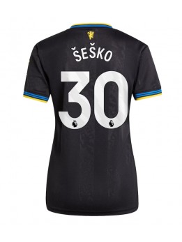 Manchester United Benjamin Sesko #30 Replika Tredje Kläder Dam 2025-26 Kortärmad